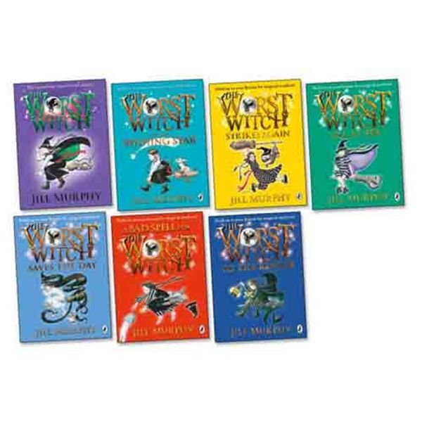 Cover Art for 9780399967511, Jill Murphy Worst Witch 7 Books Collection Pack(The Worst Witch Saves the Day,The Worst Witch,The Worst Witch All at Sea,A Bad Spell for the Worst Witch,The Worst Witch and The Wishing Star,The Worst Witch to the Rescue,The Worst Witch Strikes Again) by Jill Murphy