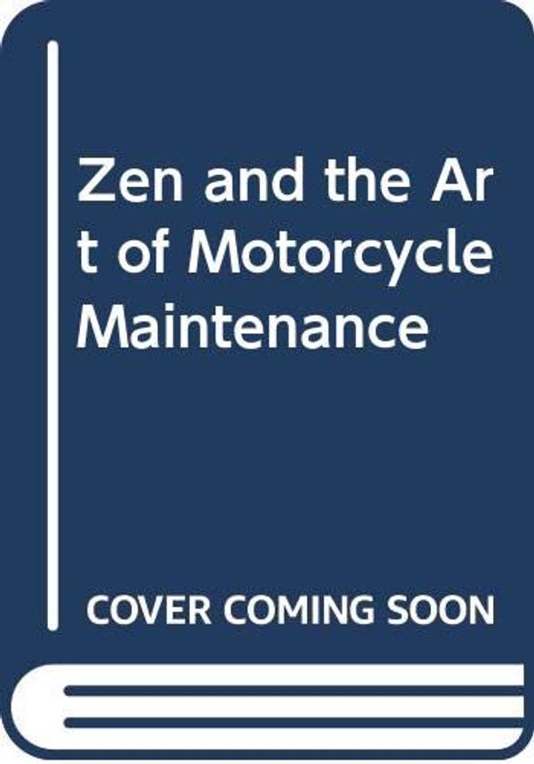 Cover Art for 9780552993784, Zen and the Art of Motorcycle Maintenance (Black Swan) by Robert M. Pirsig