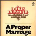 Cover Art for 9780452257894, A Proper Marriage (Plume) by Doris Lessing