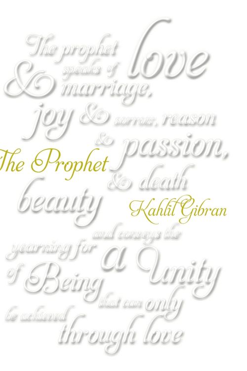 Cover Art for 9780434290819, The Prophet by Kahlil Gibran