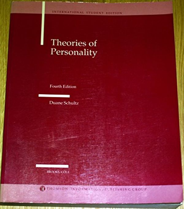 Cover Art for 9780534983604, Theories of Personality by Duane P. Schultz