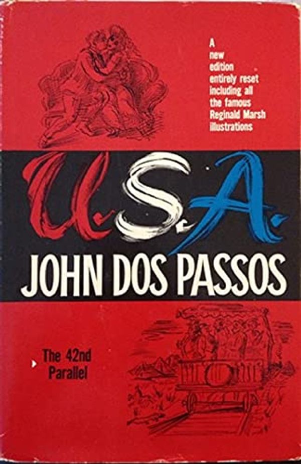 Cover Art for B09B8Z912Q, U.S.A. Trilogy by John Dos Passos