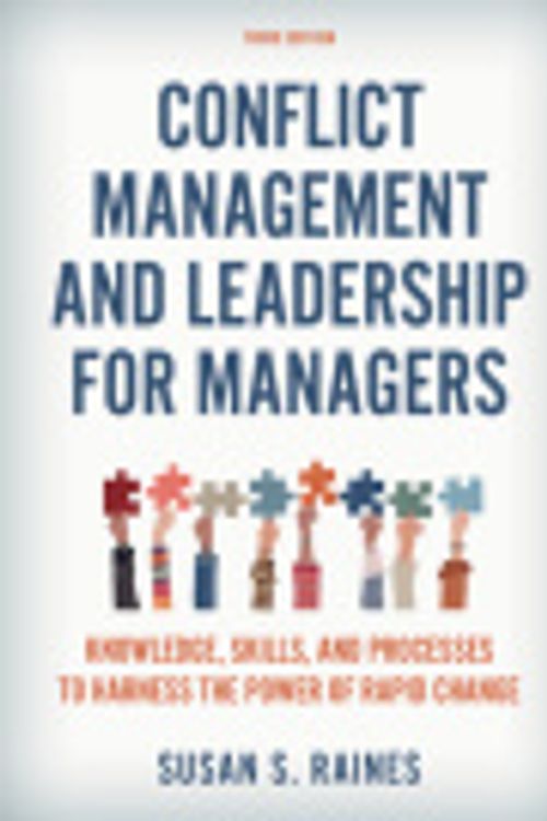 Cover Art for 9781538177983, Conflict Management and Leadership for Managers by Susan S. Raines