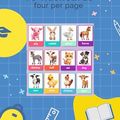 Cover Art for B0CRDX27CV, Farm Animal Montessori Nomenclature 3-Part Flashcards by amine bou