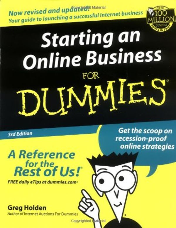 Cover Art for 9780764516559, Starting an Online Business For Dummies by Greg Holden