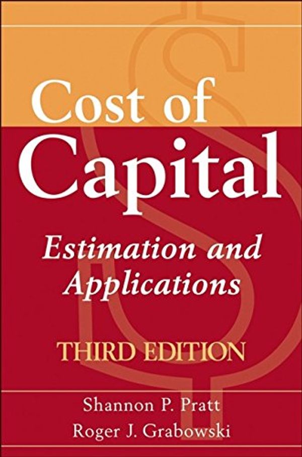 Cover Art for 9780470171158, Cost of Capital by Shannon P. Pratt