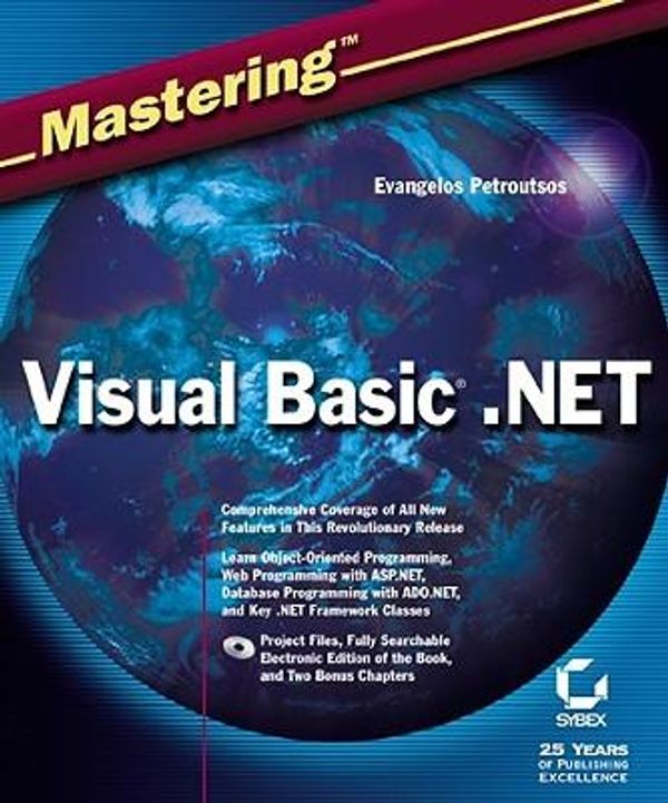 Cover Art for 9780782128772, Mastering Visual Basic.NET by Evangelos Petroutsos