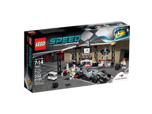 Cover Art for 5702015348416, McLaren Mercedes Pit Stop Set 75911 by Lego