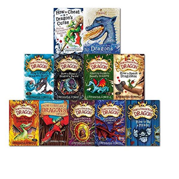 Cover Art for 9788033655978, How to Train your Dragon 12 Books Collection Set. (Dragon's Curse; Twist a Dragon's Tale; Dragon's Storm; Deadly Dragons; Break a Dragon's Heart; Steal a Dragon's Sword; Seize a Dragon's Jewel & [Hardcover] The InComplete book of Dragons..etc by Cressida Cowell