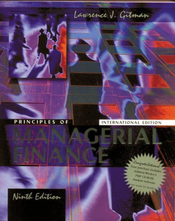 Cover Art for 9780321045447, Principles of Managerial Finance by Gitman