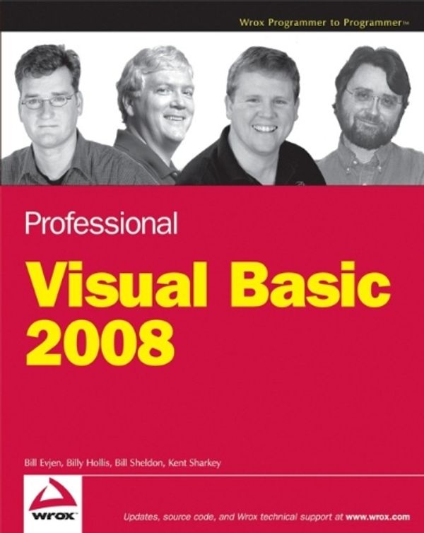 Cover Art for 9780470191361, Professional Visual Basic 2008 by Bill Evjen