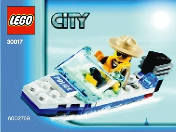 Cover Art for 0673419182034, Police Boat Set 30017 by LEGO