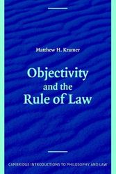 Cover Art for 9780521670104, Objectivity and the Rule of Law by Matthew Kramer