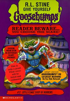 Cover Art for 9780590934831, Little Comic Shop of Horrors by R. L. Stine