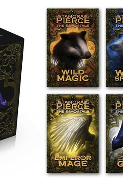 Cover Art for 9781481440301, The Immortals Quartet: Wild Magic / Wolf-speaker / Emperor Mage / the Realms of the Gods by Tamora Pierce