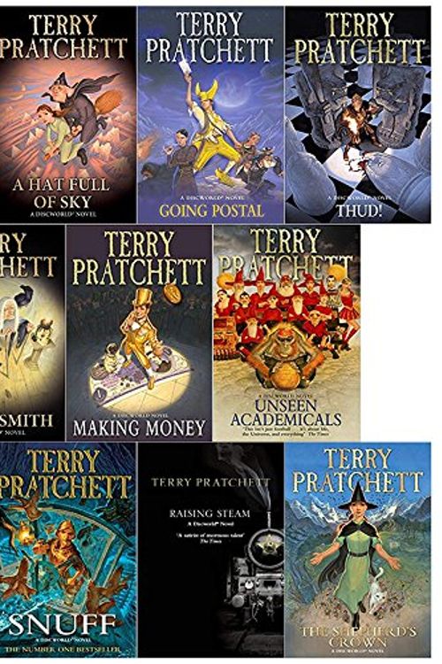 Cover Art for 9789123683628, Terry pratchett Discworld novels Series 7 and 8 :11 books collection set by Terry Pratchett