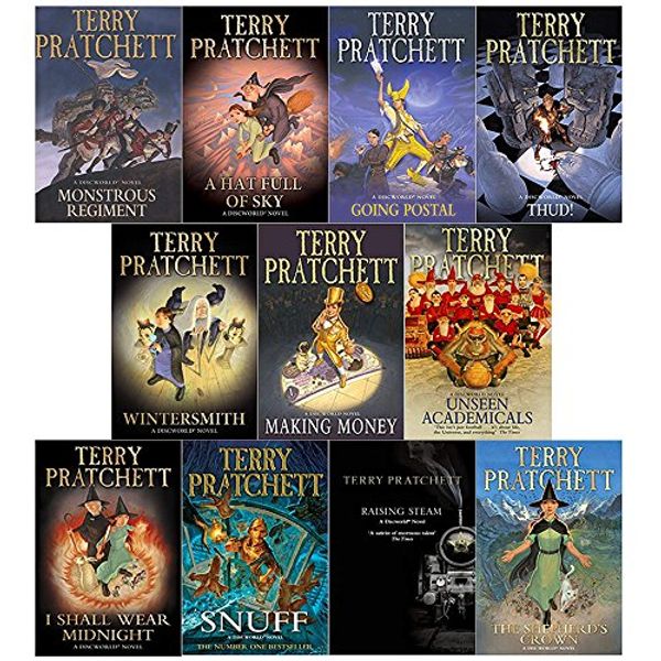 Cover Art for 9789123683628, Terry pratchett Discworld novels Series 7 and 8 :11 books collection set by Terry Pratchett