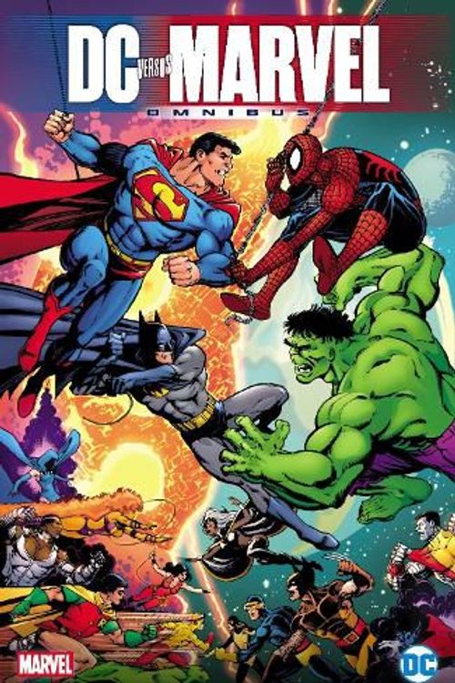 Cover Art for 9781779523259, DC Versus Marvel Omnibus by O'Neil, Dennis, Jurgens, Dan, Claremont, Chris, Various