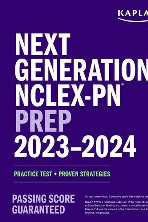Cover Art for 9781506280295, Next Generation NCLEX-PN Prep 2023-2024: Practice Test + Proven Strategies (Kaplan Test Prep) by Kaplan Nursing