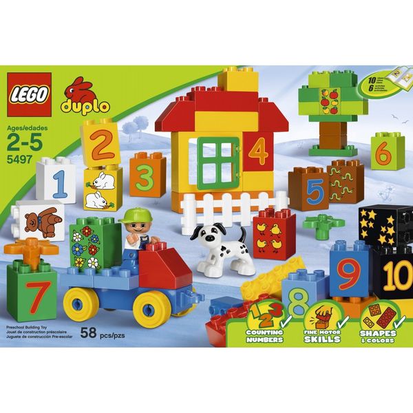Cover Art for 0673419130332, Play with Numbers Set 5497 by LEGO Duplo