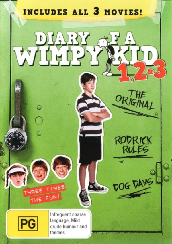 Cover Art for 9321337149905, Diary of a Wimpy Kid 1-3 Collection (Diary of a Wimpy Kid / Diary of a Wimpy KidRodrick Rules / Diary of a Wimpy Kid: Dog Days) by Unknown