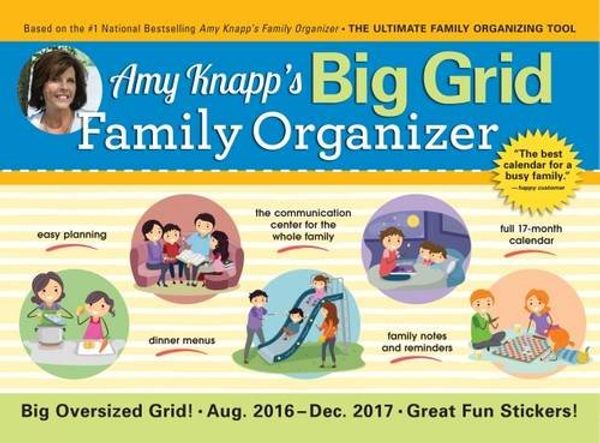 Cover Art for 9781492634331, 2017 Amy Knapp Big Grid Wall Calendar: The Essential Organization and Communication Tool for the Entire Family by Amy Knapp