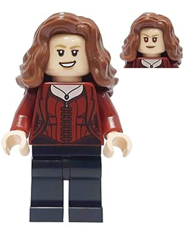 Cover Art for 5060668959121, LEGO Marvel Super Heroes Scarlet Witch Plain Black Legs Minifigure from 76192 (Bagged) by Unknown