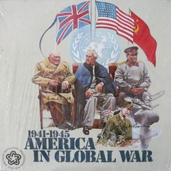 Cover Art for B005BRW1LS, History of the United States Volume X - America in Global War Narrators: Fredric March, Marlene Dietrich, Eleanor Roosevelt, Arthur Godfrey, Bill Glover and Paul Sparer by Unknown