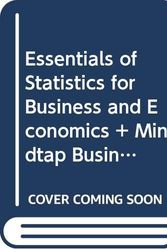 Cover Art for 9780357003398, Essentials of Statistics for Business and Economics + Mindtap Business Statistics, 1 Term 6 Months Printed Access Card + Jmp Printed Access Card for Peck's Statistics by David R. Anderson, Dennis J. Sweeney, Thomas A. Williams, Jeffrey D. Camm, James J. Cochran