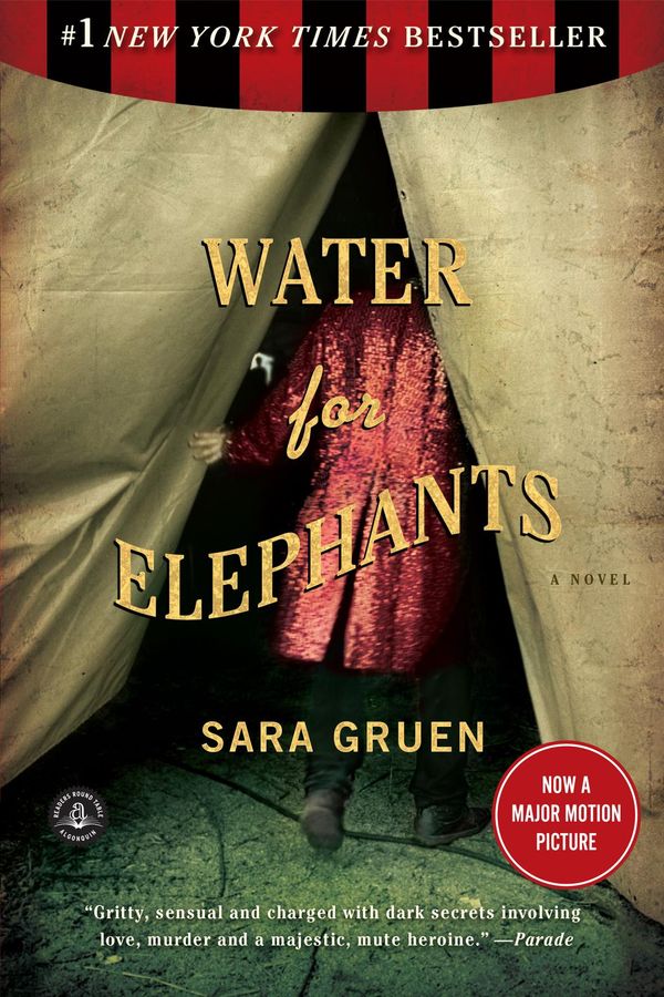 Cover Art for 9781565125858, Water for Elephants by Sara Gruen