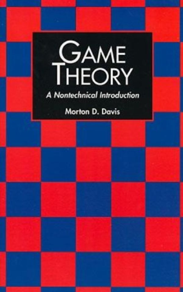 Cover Art for 9780486296722, Game Theory by Morton D. Davis