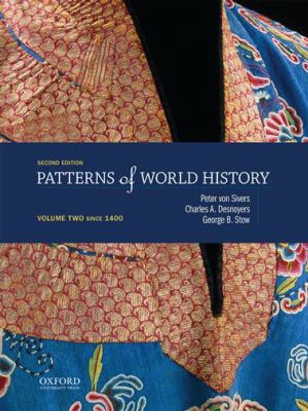 Cover Art for 9780199399635, Patterns of World History: Combined Volume by Peter Von Sivers