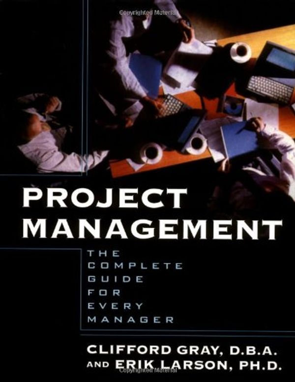 Cover Art for 9780071376013, Project Management by Clifford Gray