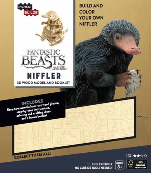 Cover Art for 9781682980590, IncredibuildsFantastic Beasts and Where to Find Them: Niffle... by Ramin Zahed