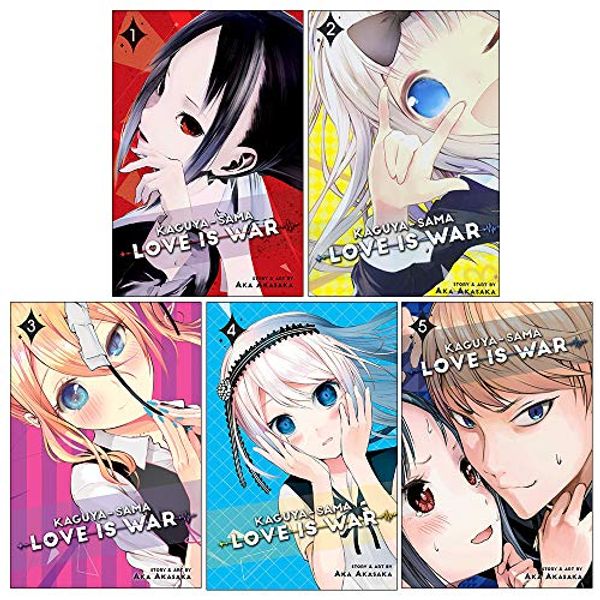 Cover Art for 9789123860357, Kaguya-sama: Love Is War, Vol 1-5 Books Collection set by Aka Akasaka