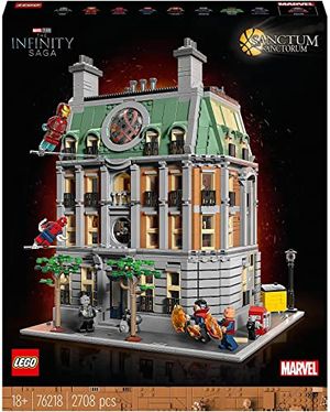 Cover Art for 5702017154671, LEGO 76218 Marvel Sanctum Sanctorum, 3-Storey Modular Building Set, with Doctor Strange and Iron Man Minifigures, Infinity Saga Collectible by Unknown