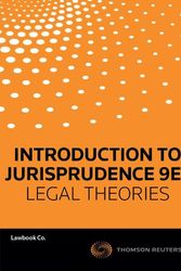 Cover Art for 9780455236834, Introduction to Jurisprudence 9e/ Legal Theories by Lawbook Co.
