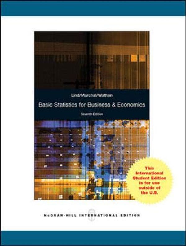 Cover Art for 9780077129071, Basic Statistics for Business and Economics with Connect Plus Access Card by Douglas A. Lind, Samuel Adam Wathen, William G. Marchal