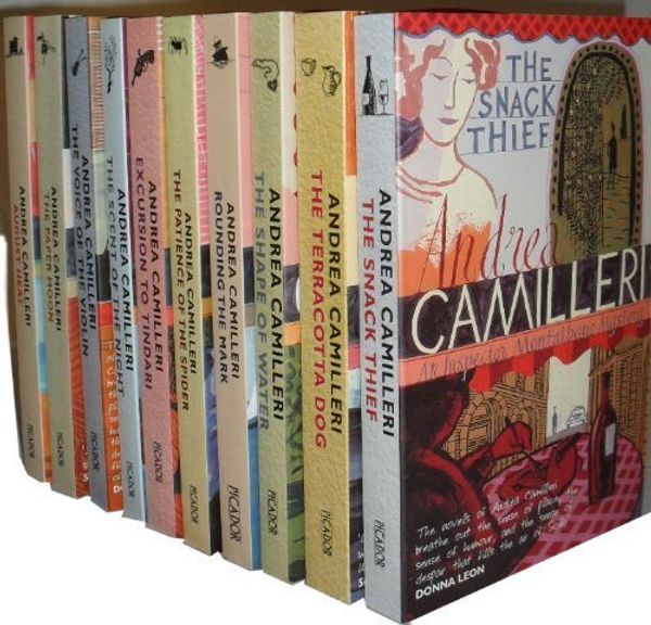 Cover Art for 9783200329485, Andrea Camilleri Montalbano Collection 10 Books Set (August Heat,The Paper Moon,The Voice of the Violin,The Scent of the Night,Excursion to Tindari,The Patience of the Spider,Rounding the Mark, The Shape of Water, The Terracotta Dog, The Snack Thief) by Andrea Camilleri