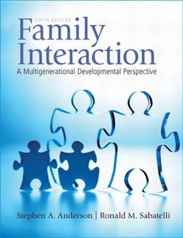 Cover Art for 9780205710836, Family Interaction by Stephen A. Anderson