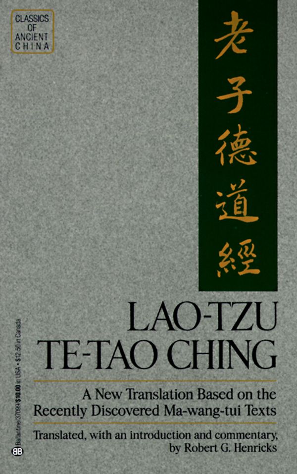 Cover Art for 9780345370990, Lao Tzu Te Tao Ching by Robert G. Henricks
