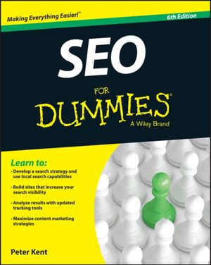 Cover Art for 9781119129554, SEO For Dummies by Peter Kent