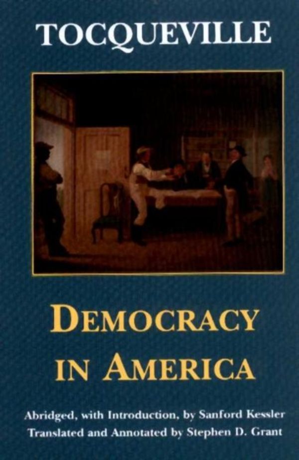 Cover Art for 9780872204942, Democracy in America by De Tocqueville, Alexis