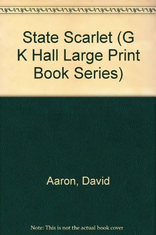 Cover Art for 9780816144716, State Scarlet by Rabbi David Aaron