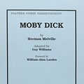Cover Art for 9780887344145, Moby Dick by Guy R. Williams