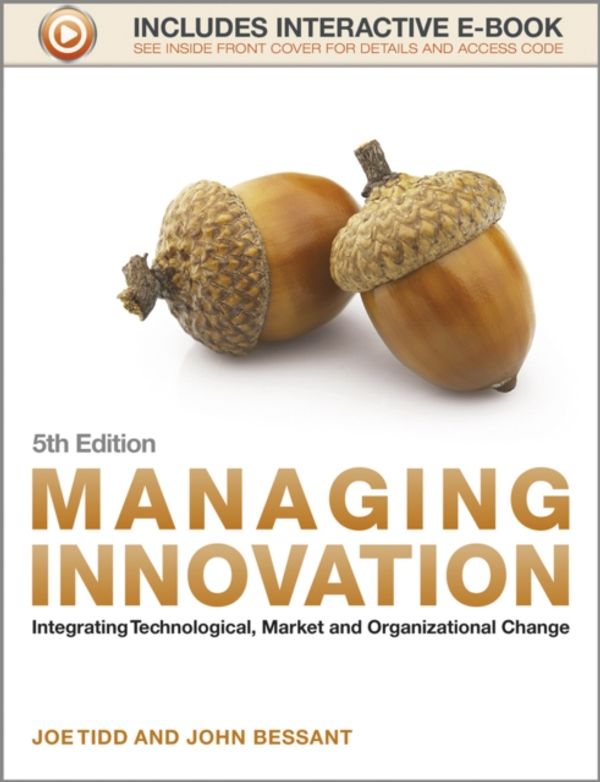 Cover Art for 9781118360637, Managing Innovation by Joe Tidd