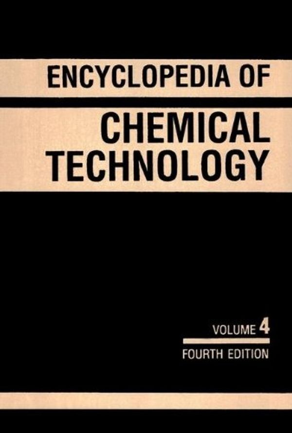 Cover Art for 9780471526728, Kirk-Othmer Encyclopedia of Chemical Technology, Bearing Materials to Carbon (Volume 4) by Kirk-Othmer
