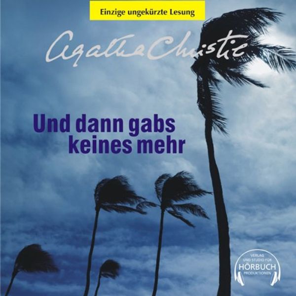 Cover Art for 9783896143792, Und dann gabs keines mehr by Agatha Christie