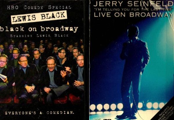 Cover Art for 0013132582498, Jerry Seinfeld : I'm Telling You for the Last Time , Lewis Black : Black on Broadway - HBO Broadway Comedy Series 2 Pack by 