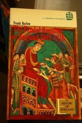 Cover Art for 9780582482371, The Feudal Kingdom of England, 1042-1216 by Frank Barlow